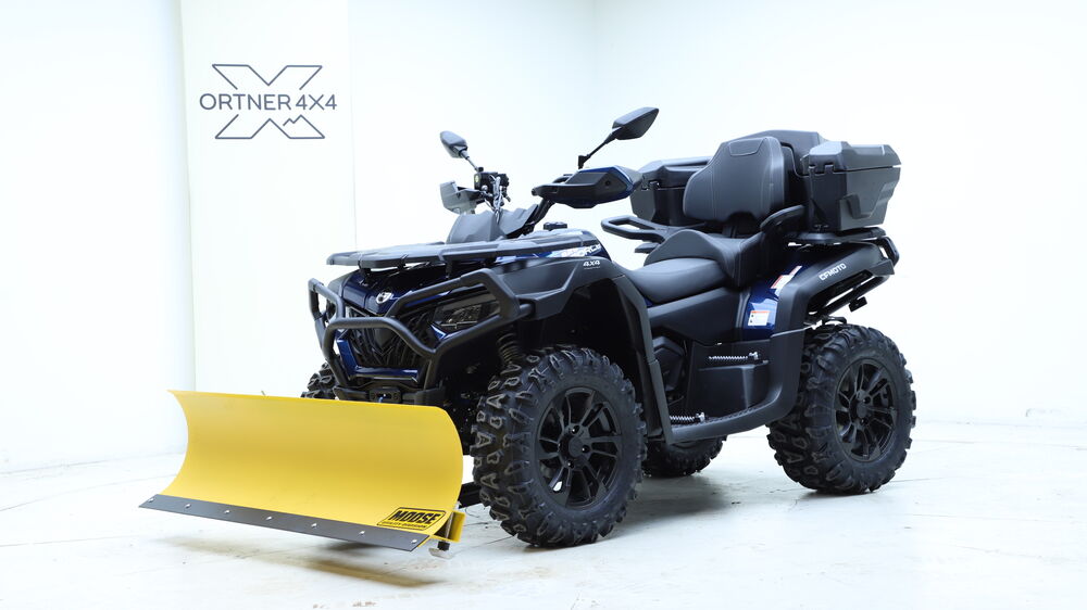 CFMOTO CForce 625 ABS Moose Profischneeschild+Koffer+Rammschutz, Seitenansicht — Auto Ortner Villach