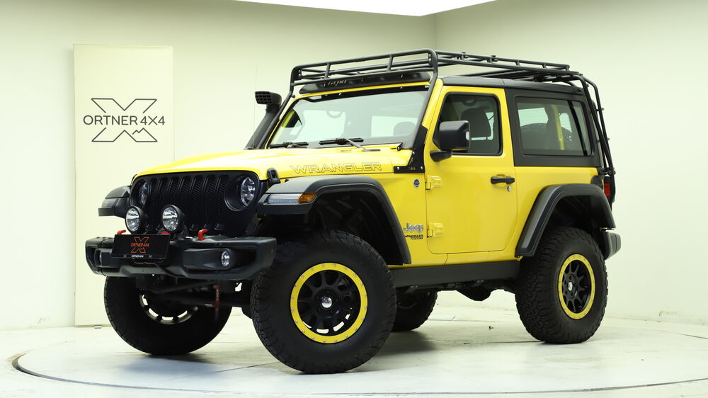 Jeep Wrangler ORTNER 4X4 Offroad Customs #150, Baujahr 2019, Seitenansicht — Auto Ortner Villach