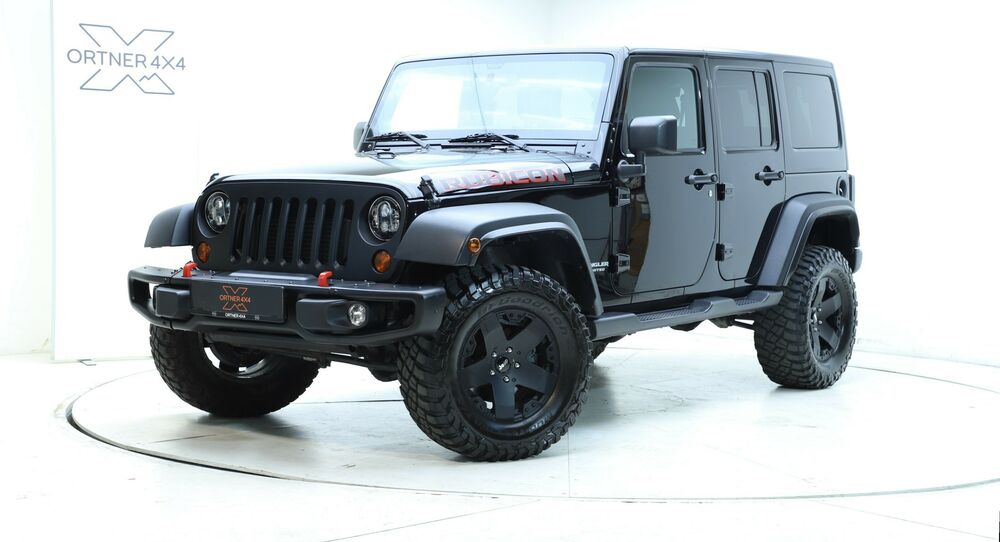 Jeep Wrangler Rubicon ORTNER 4X4 #274 3 Jahre Garantie, Baujahr 2012, Seitenansicht — Auto Ortner Villach