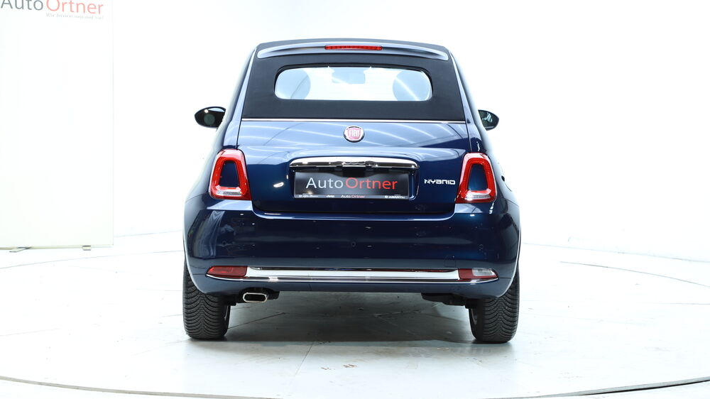 Fiat 500C FireFly Hybrid 70 Dolcevita Plus, Baujahr 2022, Seitenansicht — Auto Ortner Villach
